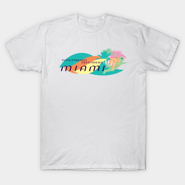 Timestream Defenders: Miami T-Shirt by King Lewis